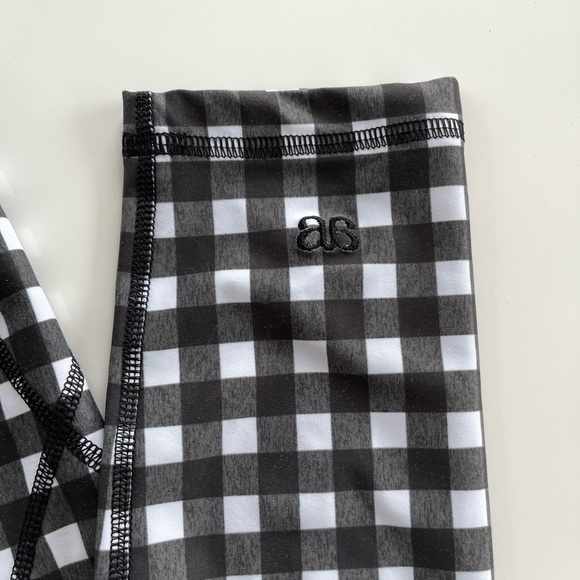 Albion Fit Blanche Gingham Leggings - XS - Picture 4 of 5